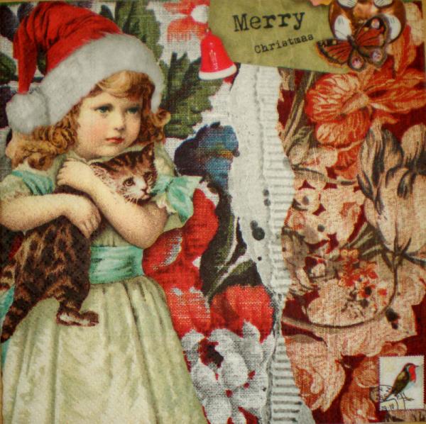 087 Katzen - 3-lagig - Paper Design